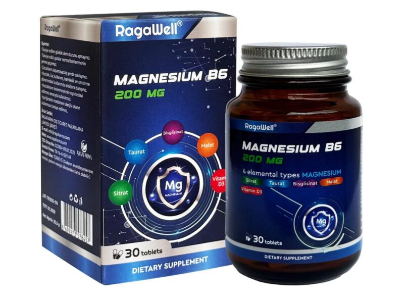 Magnesium B6+D3 30 Tablet
