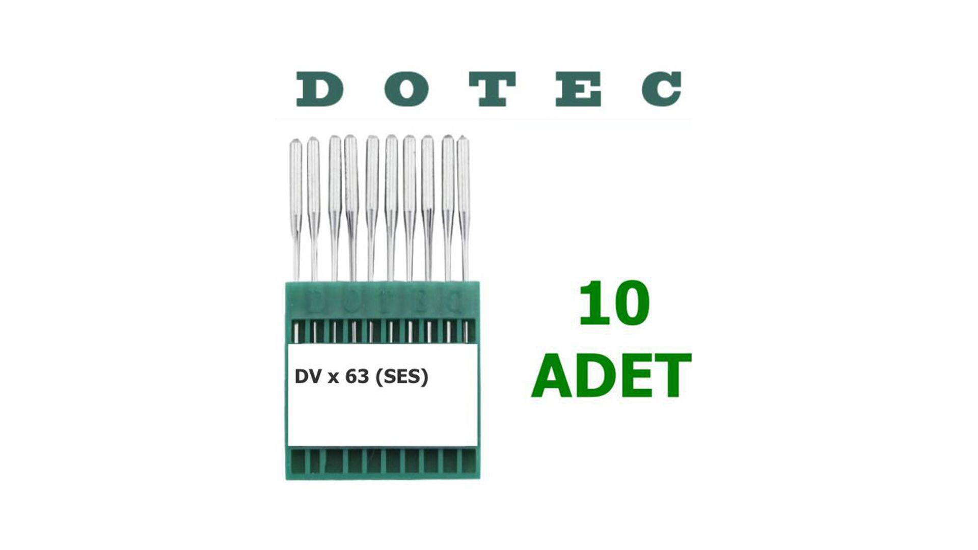 dotec-dvx63-recme-makinesi-ignesi-10-adet.jpg Dotec DVX63 Reçme Makinesi İğnesi (10 Adet) - Görsel 1