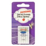 Janome İnce Kumaş ve Jarse Dikiş İğnesi (Yuvarlak Uçlu) 15X1 SP