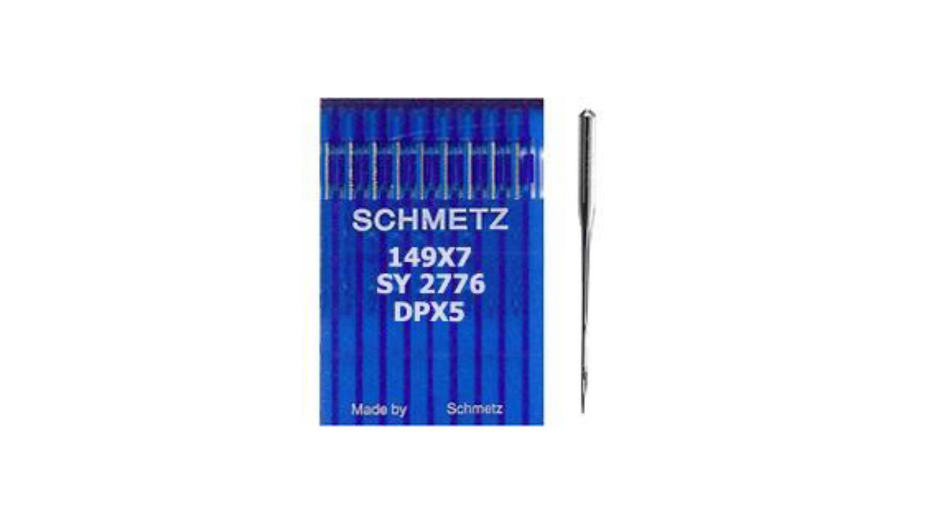 schmetz-dp-x-5-duz-makine-ignesi-kalin-dip-compressor.jpg Schmetz DP X 5 Düz Makine İğnesi (Kalın Dip) - Görsel 1