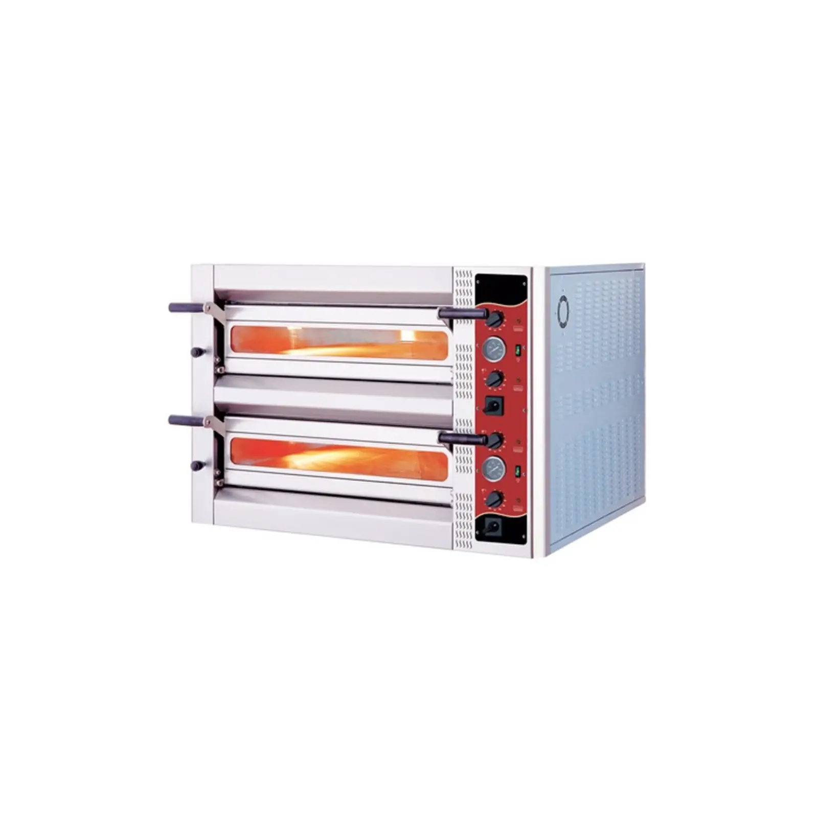 analog-cift-katli-pizza-firini-e4302a-30cm-99050150037.webp Analog Çift Katlı Pizza Fırını (E4302A - 30cm) - Görsel 1