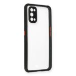 Realme 7 Pro Kılıf Miami Şeffaf Silikon - Siyah
