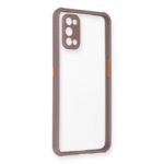 Realme 7 Pro Kılıf Miami Şeffaf Silikon - Açık Mor