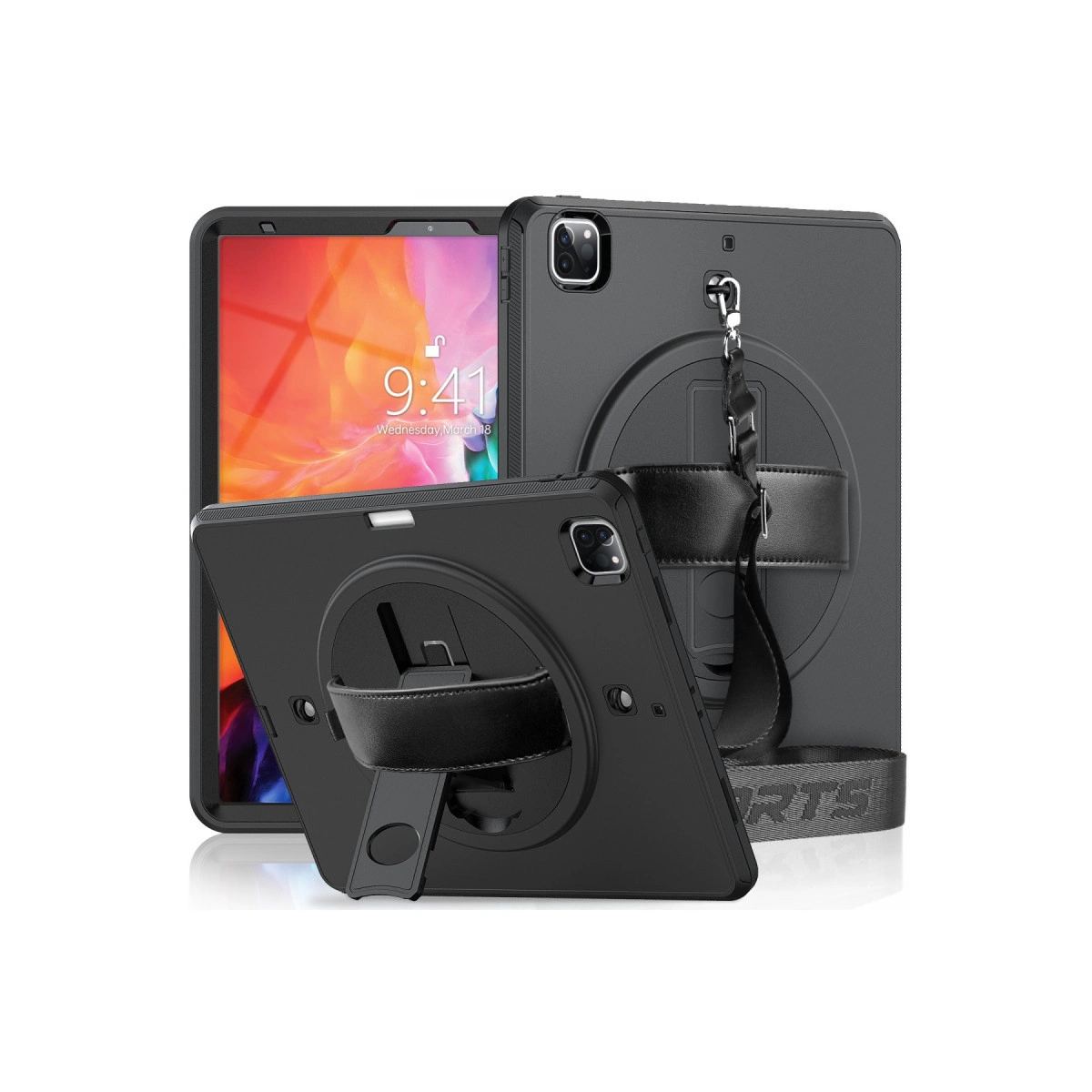 mdn-ark24072_apple-ipad-pro-129-2021-kilif-strap-c-otterbox-tablet-kapak-siyah-1-41099495-sw1200sh1200-1yrj8xr3 Apple İpad Pro 12.9 (2021) Kılıf Strap-c Otterbox Tablet Kapak - Siyah - Görsel 1