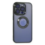 Apple İphone 15 Pro Max Kılıf Slot Silikon - Köknar Yeşili
