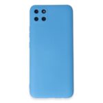 Realme C11 Kılıf Nano İçi Kadife Silikon - Mavi