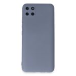 Realme C11 Kılıf Nano İçi Kadife Silikon - Gri
