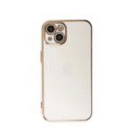 Apple İphone 15 Kılıf Volet Silikon - Beyaz