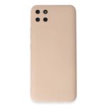 Realme C11 Kılıf Nano İçi Kadife Silikon - Pudra