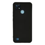 Realme C21 Kılıf Nano İçi Kadife Silikon - Siyah