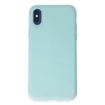 Apple İphone X Kılıf First Silikon - Turkuaz