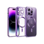 Apple İphone 12 Pro Kılıf Kross Magneticsafe Kapak - Mor