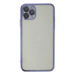 Apple İphone 11 Pro Kılıf Razer Lensli Silikon - Mor
