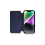 Apple İphone 14 Pro Max Kılıf Dolpin Kapaklı - Lacivert