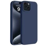 Apple İphone 15 Plus Kılıf First Silikon - Lacivert