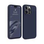 Apple İphone 15 Pro Kılıf First Silikon - Lacivert