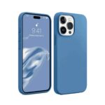 Apple İphone 15 Pro Kılıf First Silikon - Mavi