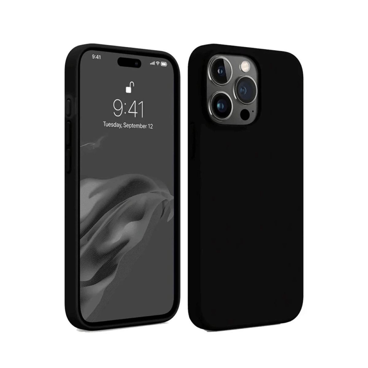 mdn-ark34991_apple-iphone-15-pro-max-kilif-first-silikon-siyah-1-49292921-sw1200sh1200-3r1ybg7x Apple İphone 15 Pro Max Kılıf First Silikon - Siyah - Görsel 1