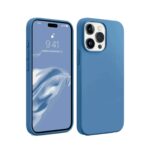 Apple İphone 15 Pro Max Kılıf First Silikon - Mavi