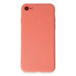 Apple İphone 7 Kılıf First Silikon - Turuncu