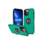 Apple İphone 13 Pro Max Kılıf Elit Yüzüklü Kapak - Yeşil