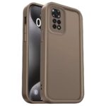 Xiaomi Redmi 10 2022 Kılıf Viera Silikon - Kahverengi