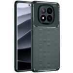 Xiaomi Redmi Note 14 Pro 4g Kılıf Auto Focus Karbon Kapak - Koyu Yeşil