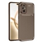Honor 200 Kılıf Auto Focus Karbon Kapak - Kahverengi