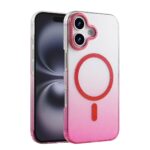 Apple İphone 16 Plus Glossy Magsafe Kapak - Pembe