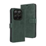 Xiaomi Mi 15t Trend S Plus Kapaklı Kılıf - Yeşil