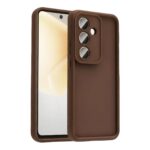 Samsung Galaxy A37 5g Viera Silikon - Kahverengi