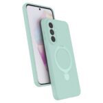 Samsung Galaxy A57 5g Regal Magsafe Standlı Kapak - Su Yeşili