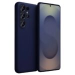 Samsung Galaxy S26 Ultra Nano İçi Kadife Silikon - Lacivert