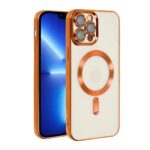 Apple İphone 13 Pro Kılıf Kross Magneticsafe Kapak - Turuncu