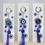 Metal Nazar Boncuğu Anahtarlık Alk3496
