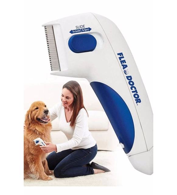 mdn-rt005k-368_flea-doctor-kedi-ve-kopekler-icin-pilli-pire-taragi-168024394-sw582sh640-2g9upuwc Flea Doctor Kedi Ve Köpekler İçin Pilli Pire Tarağı - Görsel 1