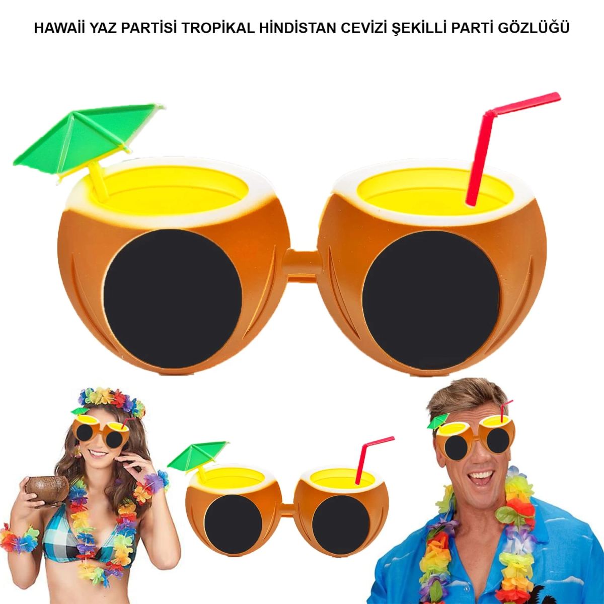 mdn-sm0010k-smr-e041-h_hindistan-cevizi-tropikal-hawaii-yaza-merhaba-parti-gozlugu-115722886-sw1500sh1500-myawpp3y Hindistan Cevizi Tropikal Hawaii Yaza Merhaba Parti Gözlüğü - Görsel 1