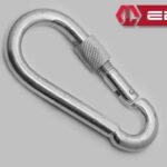 Vidalı Karabina, Kanca, Çengel 10mm - 2 Adet