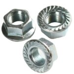 Altıköşe Flanşlı Somun M10 - 10 Adet